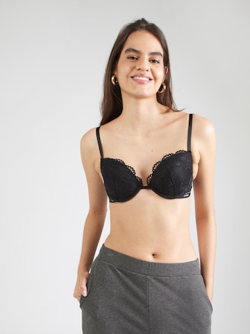 GUESS Push-up Bra 'JANE' in Black: front