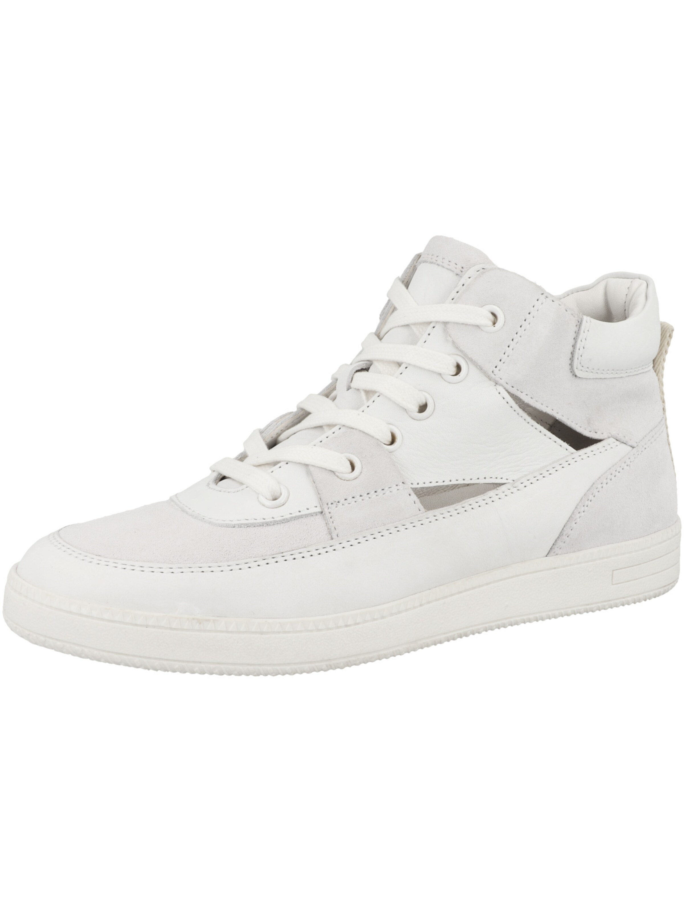 GERRY WEBER - Sapatilhas altas 'Marling 04' em branco: frente