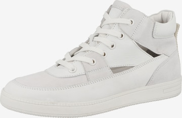 GERRY WEBER - Sapatilhas altas 'Marling 04' em branco: frente
