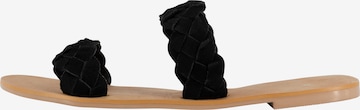 DreiMaster Vintage Sandali | črna barva: sprednja stran
