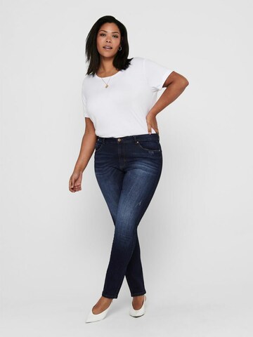 ONLY Carmakoma Regular Jeans in Blauw