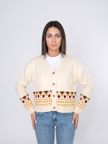 Skills Knit Cardigan 'Maglia Donna 243' in Mixed colors: front