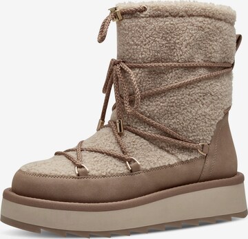 TAMARIS Snowboots i beige: forside