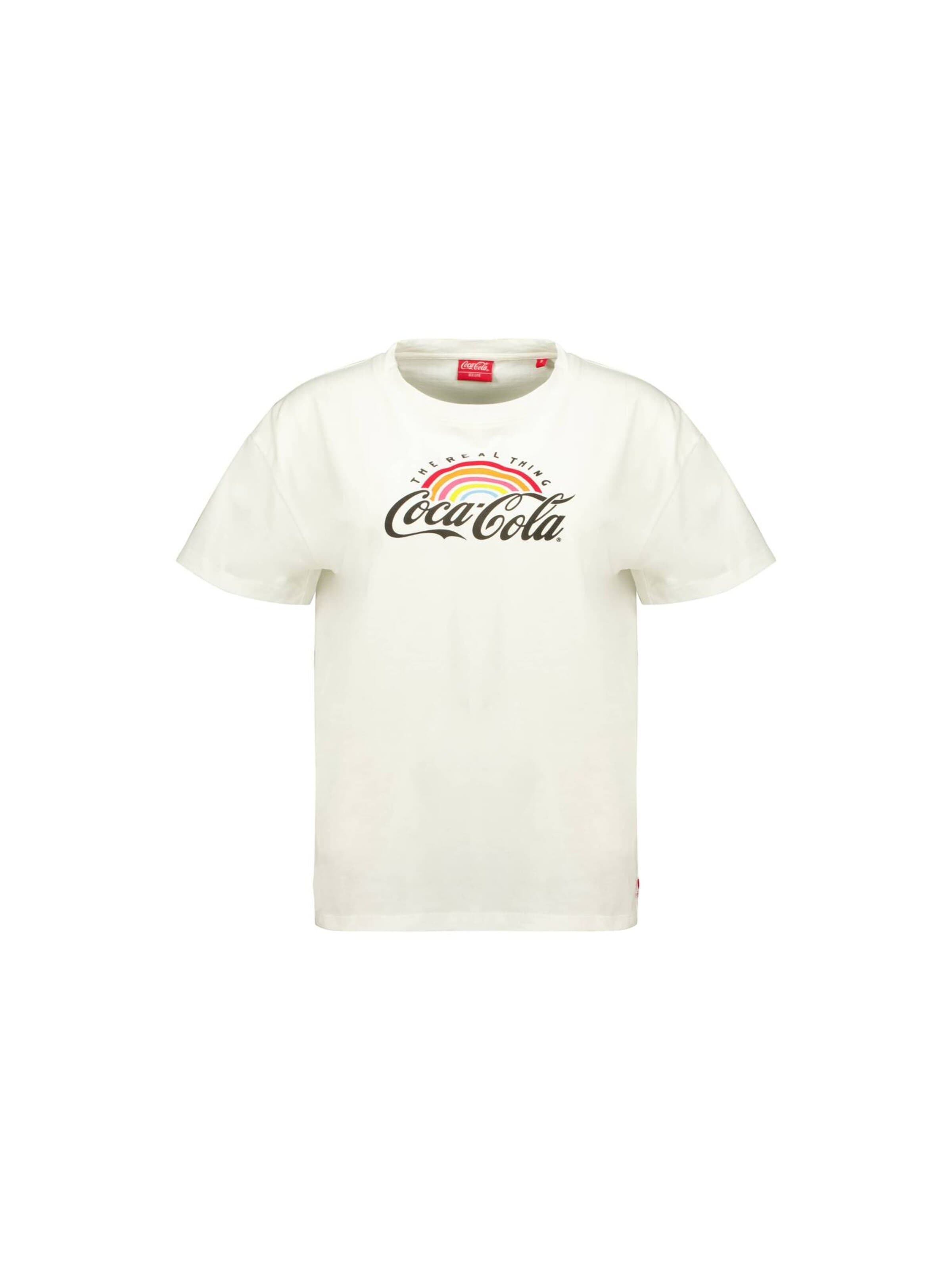 Deeluxe Shirt 'Rainbow' in White: front