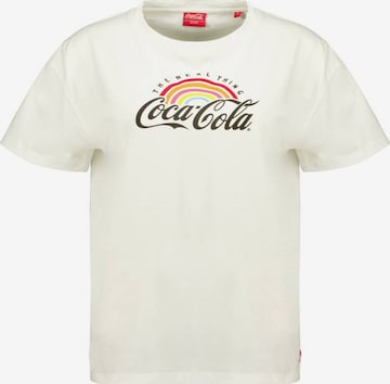 Deeluxe Shirt 'Rainbow' in White: front