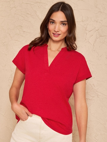 T-shirt love & roses en mélange de couleurs