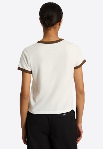 balta VANS Marškinėliai 'Center Chest Ringer'