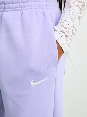 Nike Sportswear Конический (Tapered) Штаны 'PHNX FLC' в Лиловый