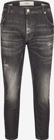 Goldgarn Tapered Jeans i sort: forside