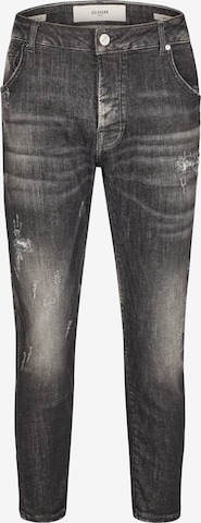Goldgarn Tapered Jeans in Zwart: voorkant