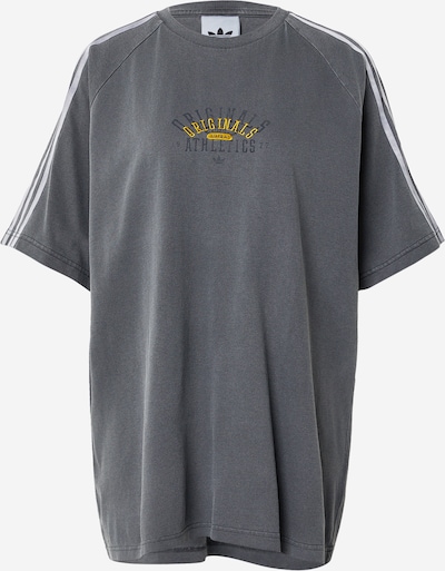 Marškinėliai iš ADIDAS ORIGINALS, spalva – geltona / tamsiai pilka, Prekių apžvalga