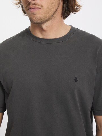 Volcom T-Shirt 'Solid Stone' in Grau