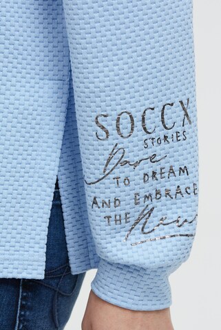 Soccx Sweatshirt in Blue