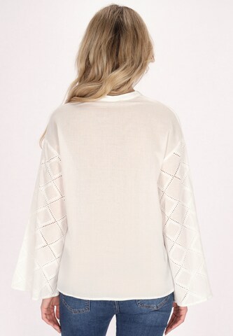 usha FESTIVAL Blouse in White