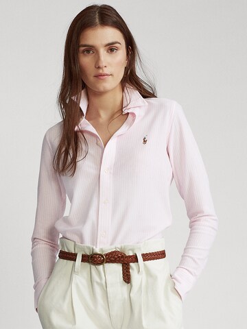Polo Ralph Lauren Bluse 'Heidi' in Pink: Vorderseite