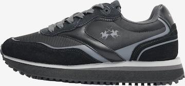 Sneaker bassa di La Martina in nero: frontale