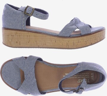 TOMS Sandals & High-Heeled Sandals in 37 in Blue: front