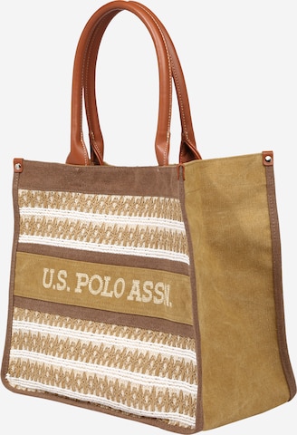 U.S. POLO ASSN.Shopper torba 'El Dorado' - smeđa boja: prednji dio