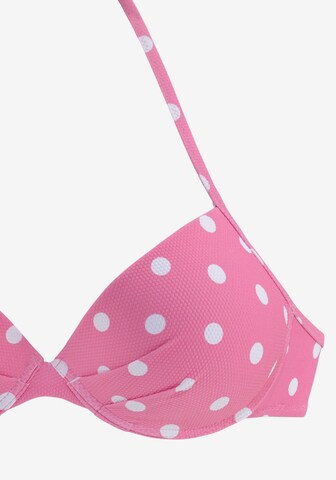 LASCANA Push-up Bikini i rosa