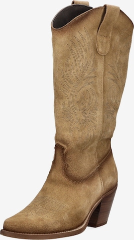 FELMINI Cowboylaarzen in Bruin: voorkant