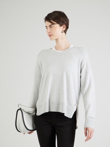 Pull-over Frieda & Freddies NY en gris : devant