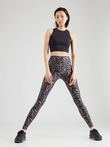 Skinny Pantaloni sportivi 'Mist' di Athlecia in nero