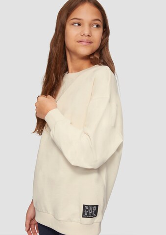 s.Oliver Sweatshirt in Beige