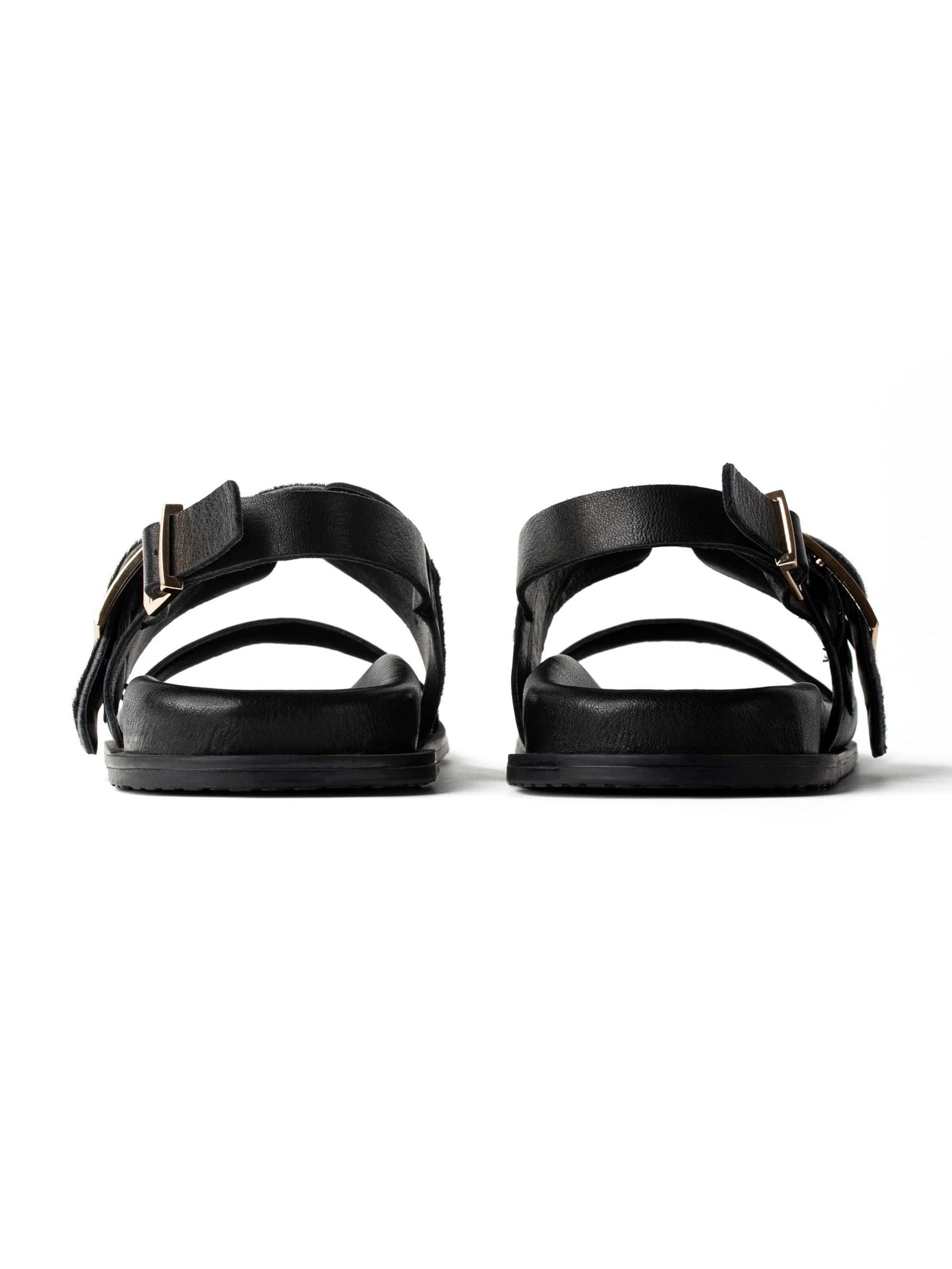 L37 HANDMADE SHOES - Zapatillas 'WILD AT GOLDEN HOUR' en negro