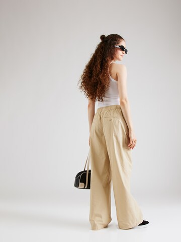 Calvin Klein Jeans Tapered Cargobyxa i beige