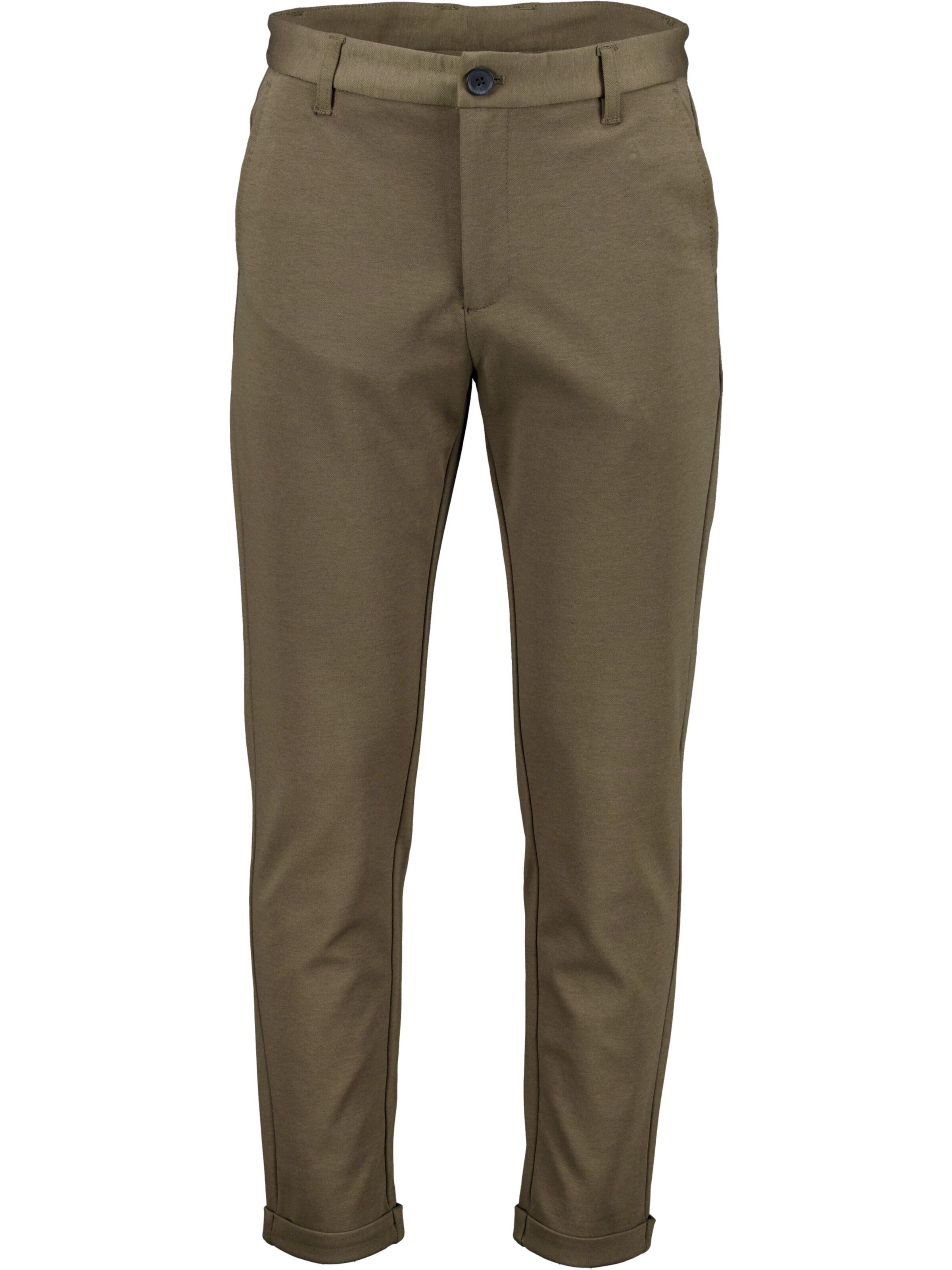 Lindbergh Slimfit Housut värissä vihreä: etupuoli