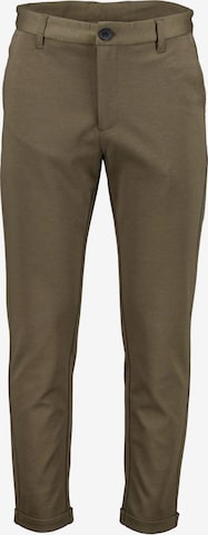 Lindbergh Slimfit Housut värissä vihreä: etupuoli