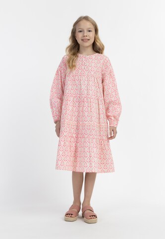 IZIA Dress in Pink: front