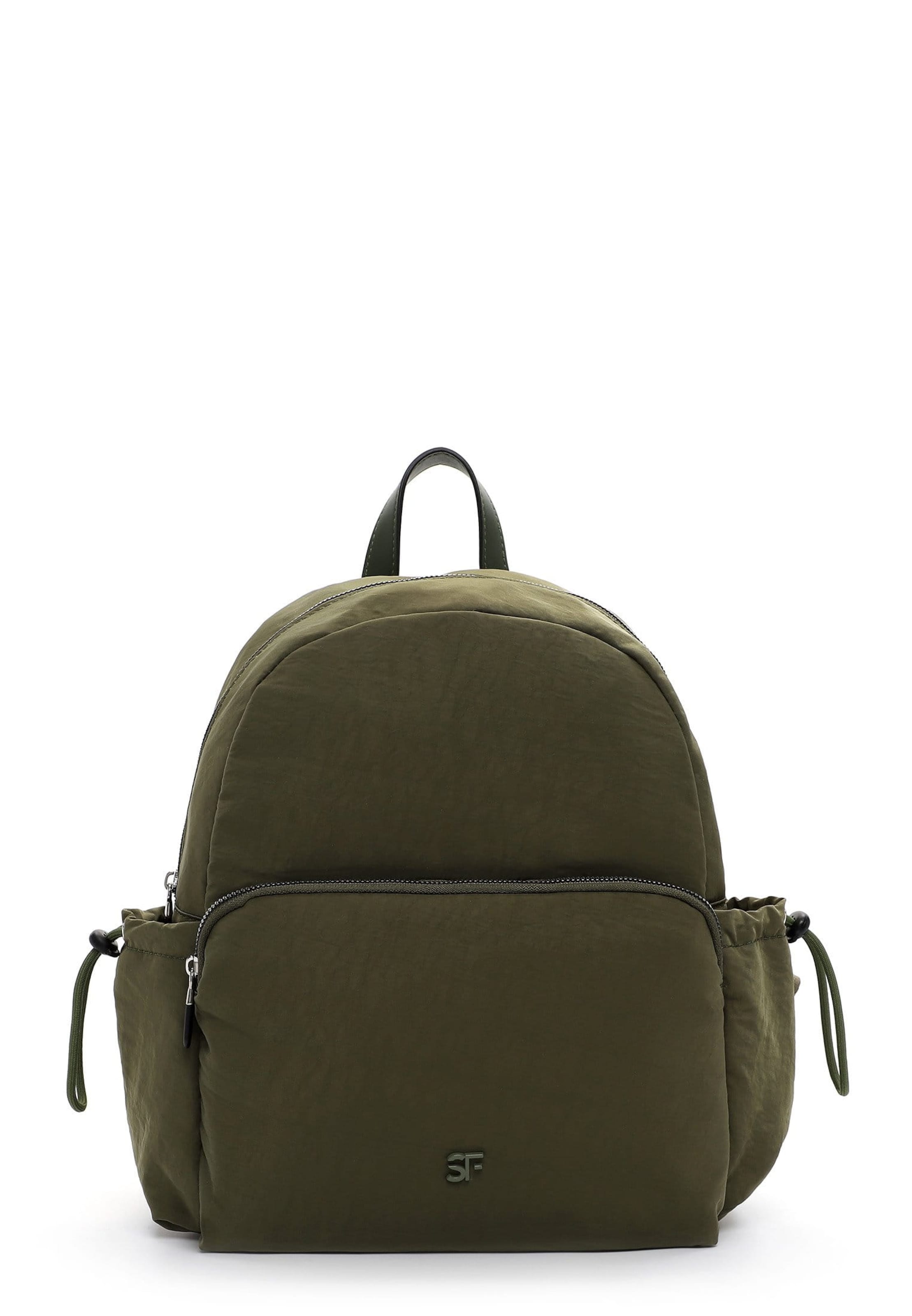 Suri Frey Rugzak 'Abby' in Groen: voorkant