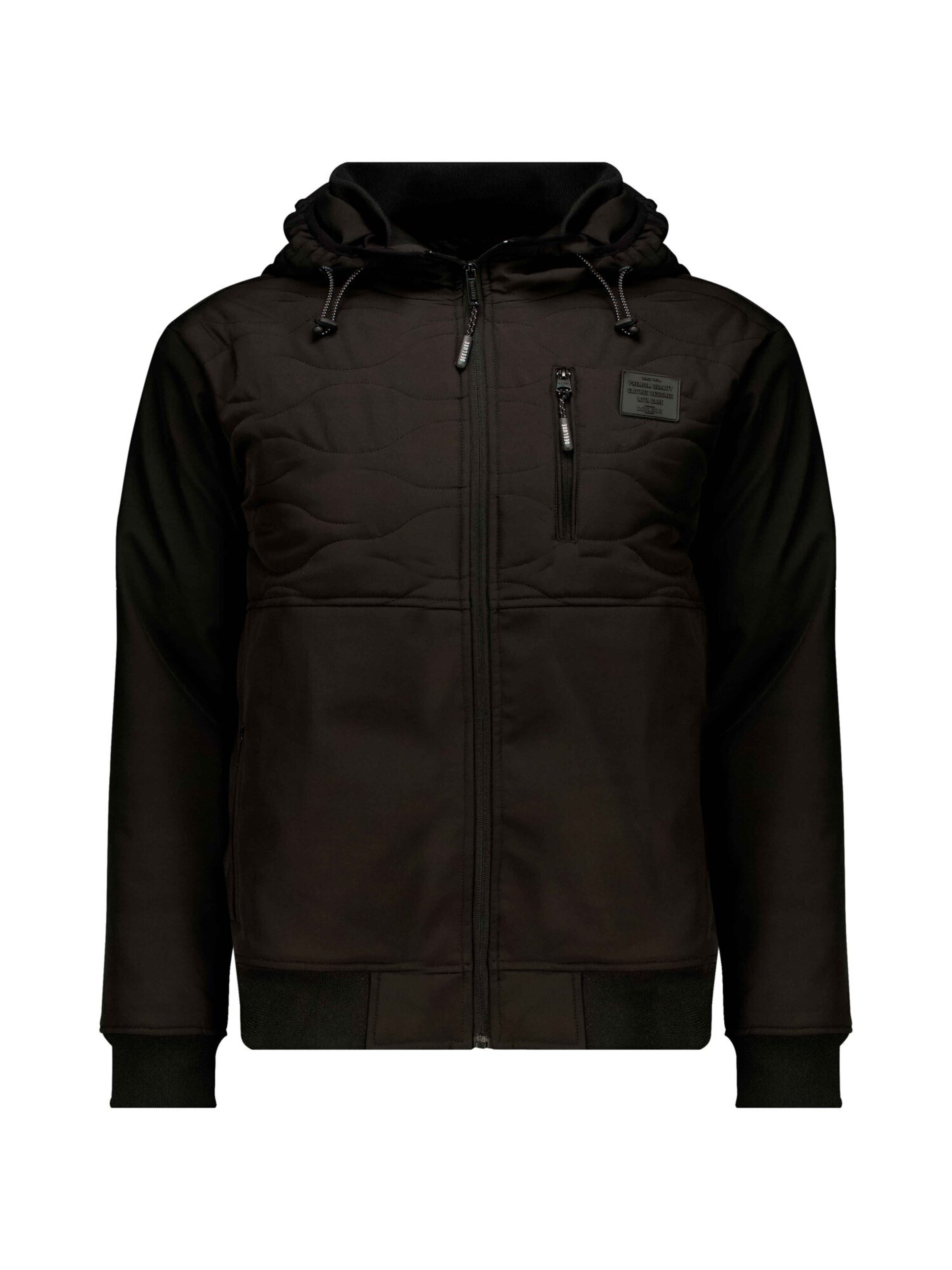 Veste mi-saison 'Flay' Deeluxe en noir : devant