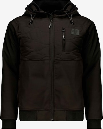 Veste mi-saison 'Flay' Deeluxe en noir : devant