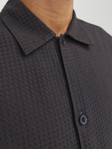JACK & JONES Regular Fit Hemd in Grau
