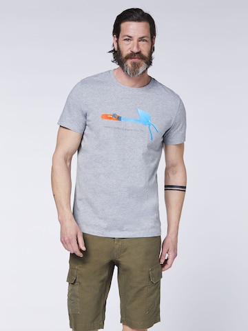 Gardena T-Shirt in Grau: predná strana