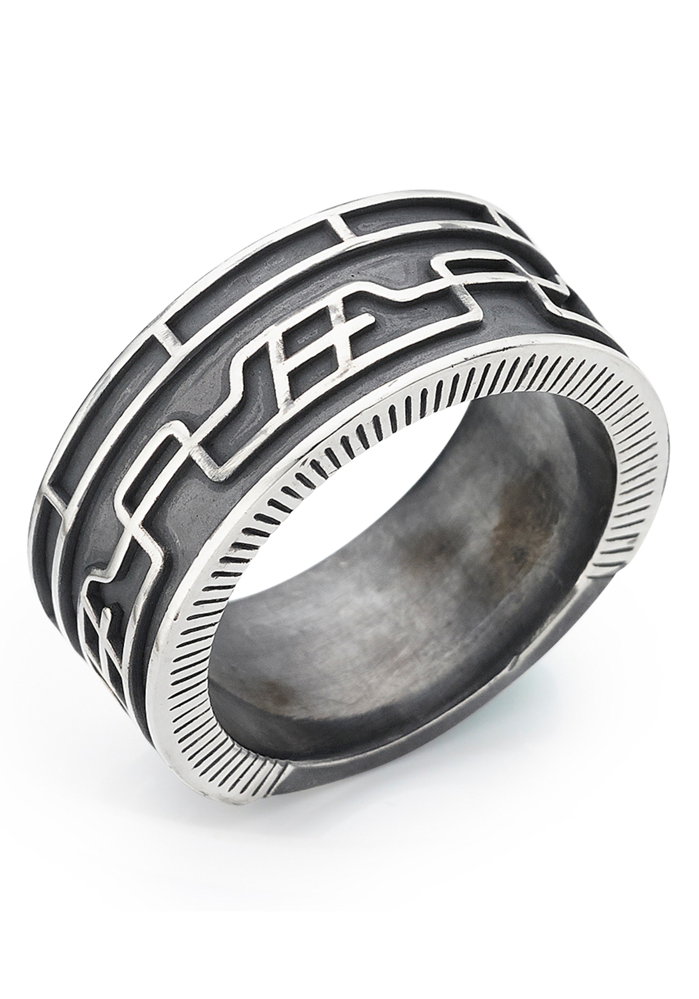 HECHTER PARIS Ring in Silver: front