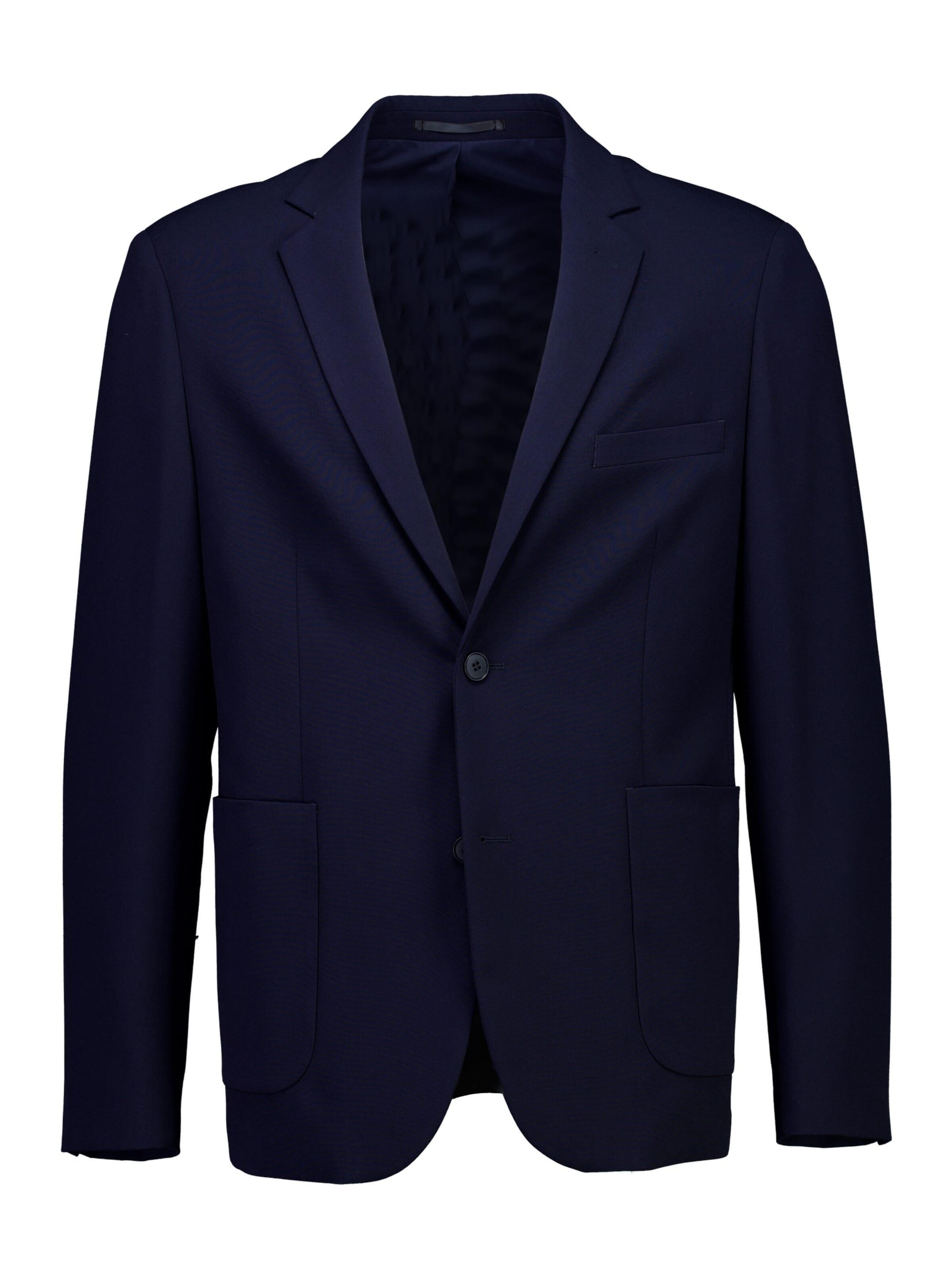 Lindbergh Regular fit Business-colbert in Blauw: voorkant