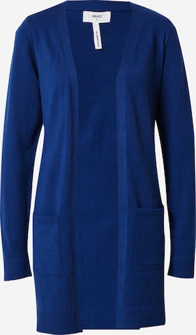 Cardigan 'THESS' OBJECT en bleu : devant