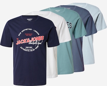 JACK & JONESMajica - plava boja: prednji dio