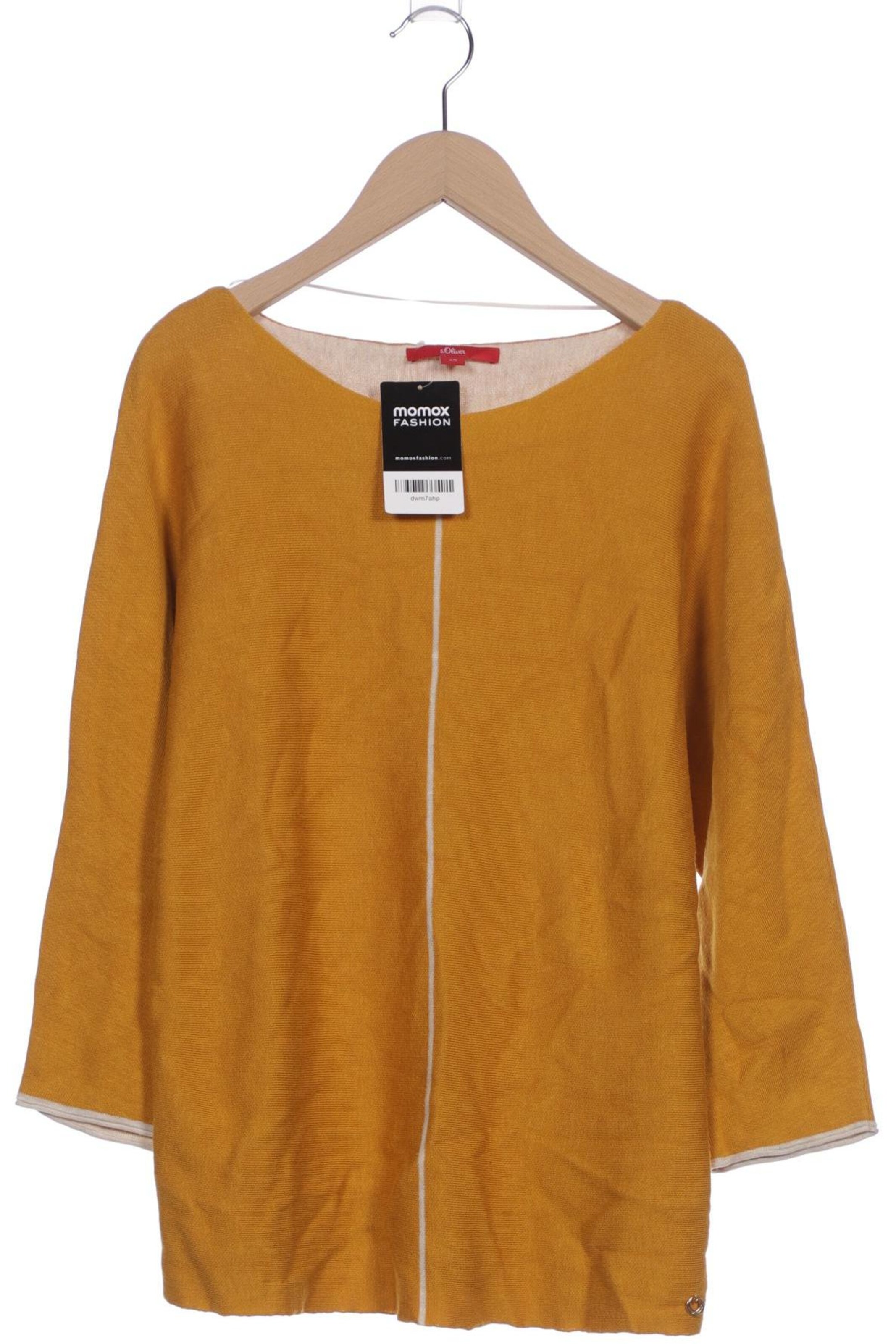 s.Oliver Pullover L in Gelb: Vorderseite