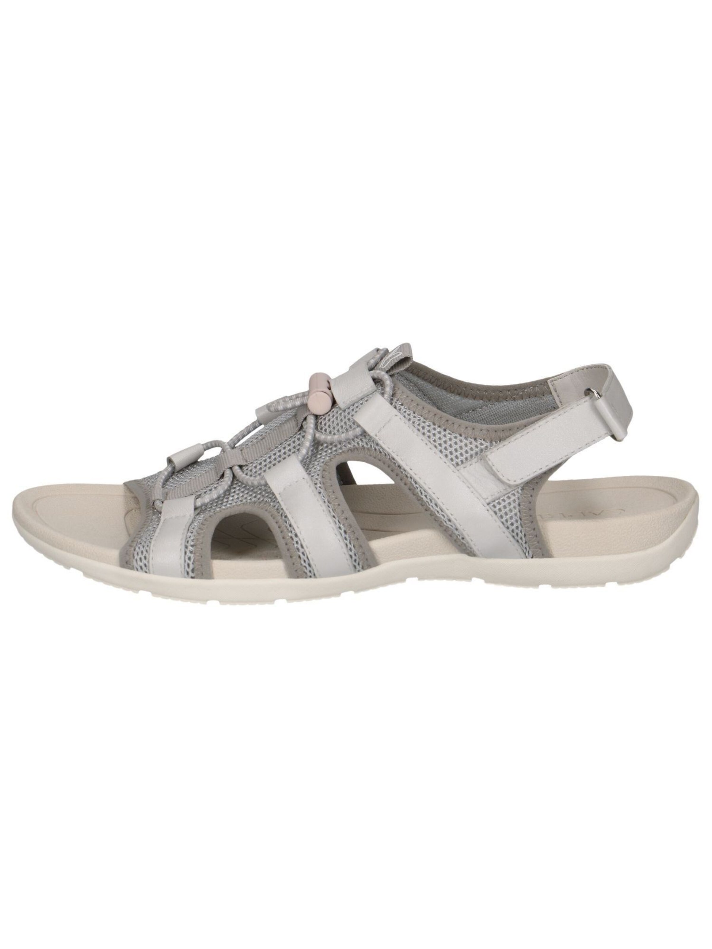 CAPRICE Sandals in Grey: front