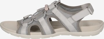 CAPRICE Sandals in Grey: front