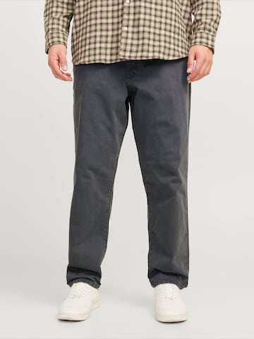 Jack & Jones Plus Regular Jeans 'JPSTALEX JJORIGINAL' in Grau: Vorderseite