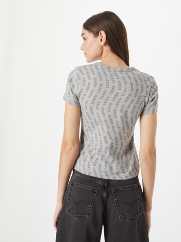 LEVI'S ® - Camisa 'Graphic Rickie Tee' em cinzento
