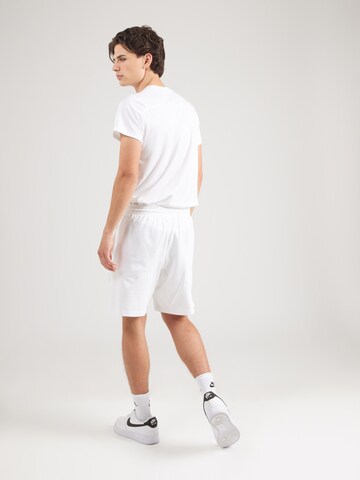 Nike Sportswear Loose fit Trousers 'CLUB OFFICIAL' in White
