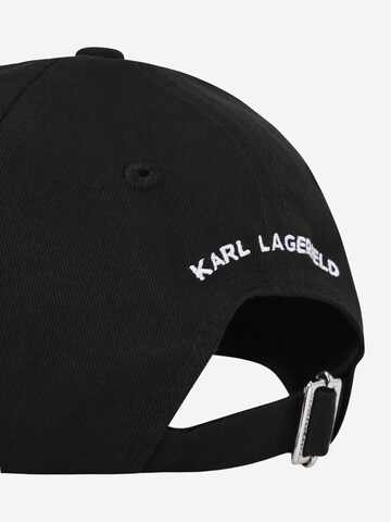 Cappello da baseball 'Ikonik 2.0' di Karl Lagerfeld in nero