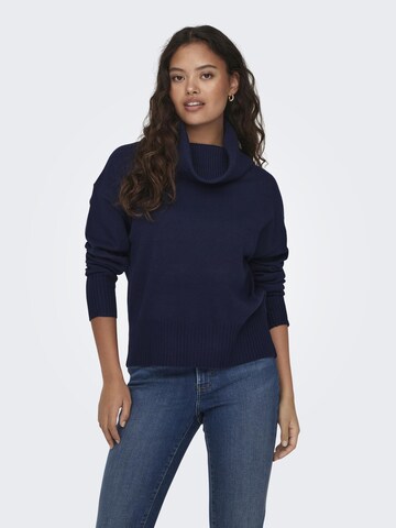 Pull-over 'PRIME' JDY en bleu : devant