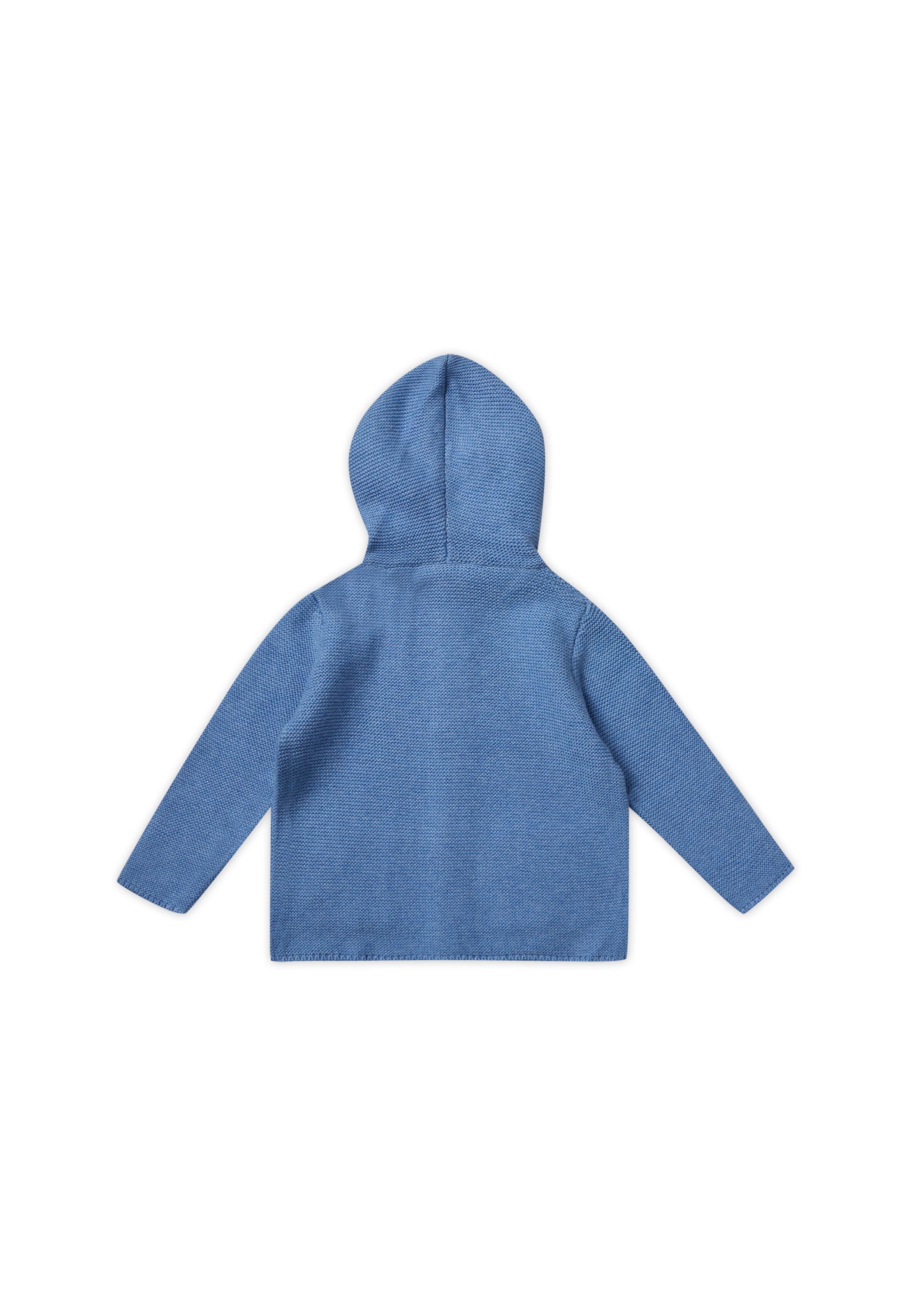 Stellou & Friends Gebreid vest in Blauw